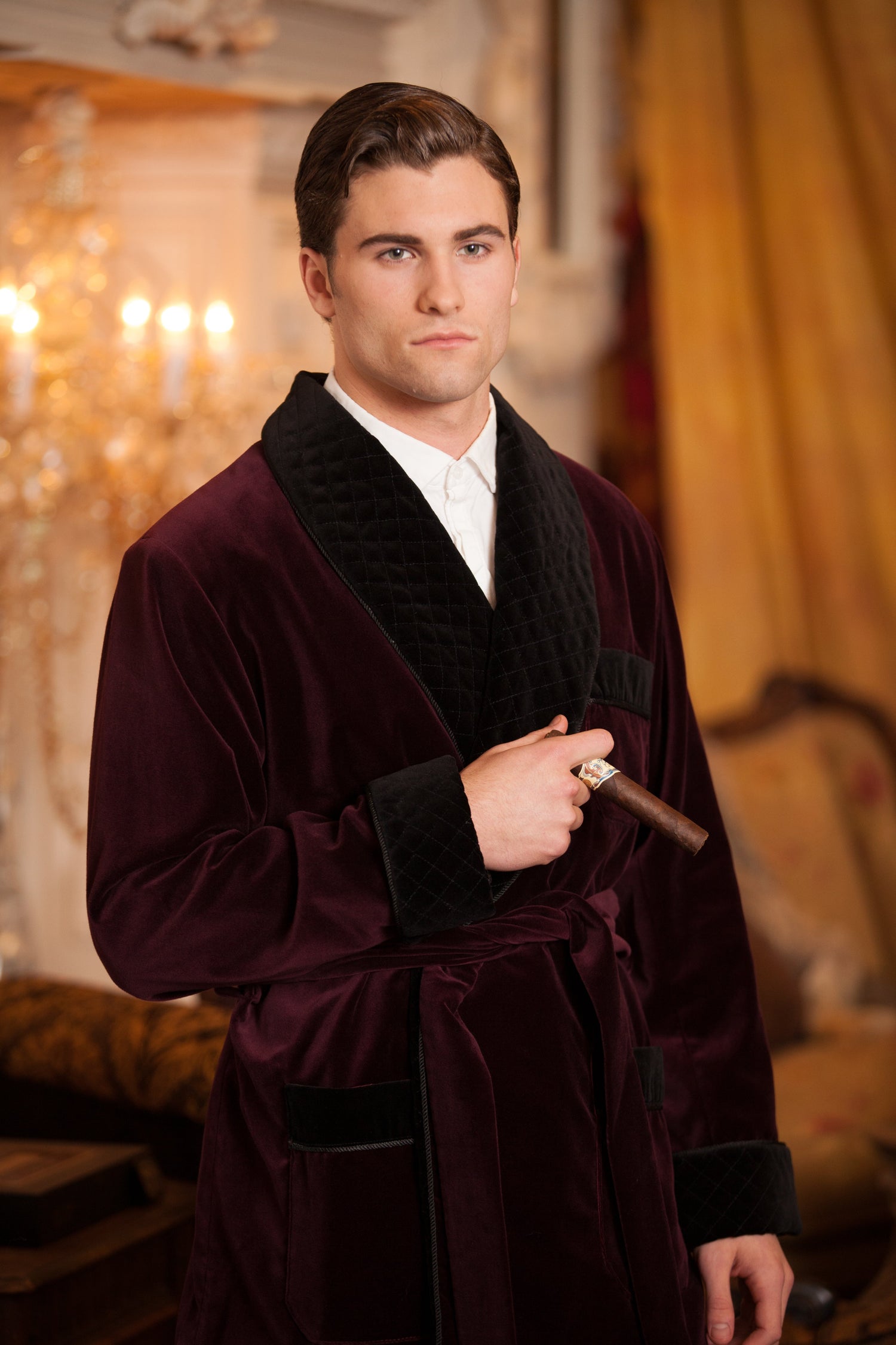 Velvet Smoking Jacket